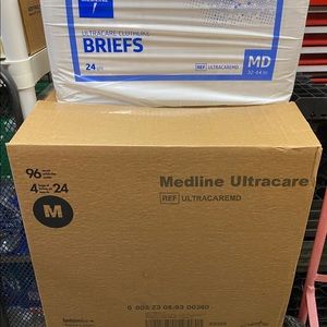 Medline Ultracare Cloth-Like Adult Briefs